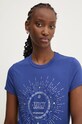 Juicy Couture tricou HERITAGE CROWN T-SHIRT JCGCT224013.484 albastru