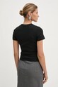 Одяг Бавовняна футболка A.L.C. 8KTOP00756 чорний