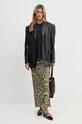 Nanushka cotton t-shirt REECE NU24CRSH00399 black AW24
