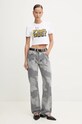 Fiorucci t-shirt W01FMTSH094CJ03WH01 white AW24