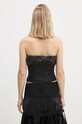 Одяг Топ Andersson Bell Isla Shirred Crop Bustier atb1190w чорний
