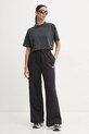 Βαμβακερό μπλουζάκι Reebok Classic 100205890 μαύρο AW24