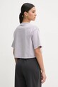 Одяг Бавовняна футболка Reebok Classic 100205891 фіолетовий