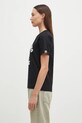 Bavlněné tričko A Bathing Ape COLLEGE TEE 1K80210001 černá AW24