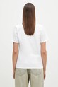 Дрехи Памучна тениска A Bathing Ape BABY LISA ON BAPE TEE 2K80210115 бял