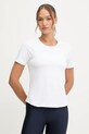 Casall t-shirt Essential z elastanem biały 24201
