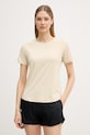Casall t-shirt γυμναστικής γυναικείο Essential μπεζ 24201