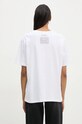 Odzież MUNTHE t-shirt bawełniany MIDI 1104.24160 biały