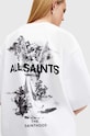 Дрехи Памучна тениска AllSaints GUARDIAN AMELIE TEE W101JB бял