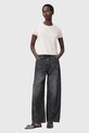 Μάλλινο μπλουζάκι AllSaints REBEL TEE W118KB
