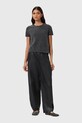 Kašmírové tričko AllSaints REBEL TEE W118KB sivá