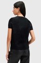 Oblečení Kašmírové tričko AllSaints REBEL TEE W118KB černá