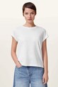 AllSaints t-shirt bawełniany ANNA TEE regular biały W238JB