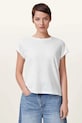 AllSaints t-shirt bawełniany ANNA TEE regular biały W238JB