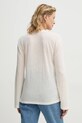 Одежда Лонгслив с примесью льна By Malene Birger AMALOU Q71621008Z бежевый