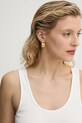 Хлопковый топ By Malene Birger ANISA бежевый Q71679010Z