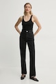Хлопковый топ By Malene Birger ANISA Q71679010Z чёрный AW24