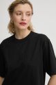 By Malene Birger t-shirt bawełniany FAYEH. czarny Q72365007Z