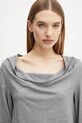 By Malene Birger tricou din bumbac BRYAR gri 102155