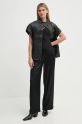 Футболка By Malene Birger VENAZIA Q72465001 чёрный AW24