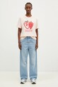 A Bathing Ape cotton t-shirt Bape Strawberry 1K80210115 orange