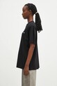 Rotate t-shirt in cotone Light Oversized 112880100 nero AW24