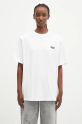 Rotate cotton t-shirt Light Oversized relaxed white 112880400