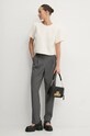 Abercrombie & Fitch bluza KI140.4331.178 bej AW24