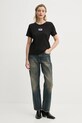 G-Star tricou din bumbac D26417.C954 negru AW24