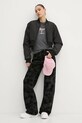 Памучна тениска Abercrombie & Fitch KI157.4332.954 сив AW24