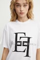 Elisabetta Franchi tricou alb MA54N46E3
