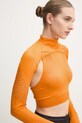 Лонгслив adidas by Stella McCartney оранжевый JE4083