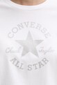 Хлопковая футболка Converse 10027077.A04 бежевый