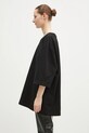 Fiorucci t-shirt in cotone Angel U01FPSCR109CJ05BK01 nero AW24