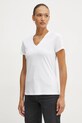 Бавовняна футболка Armani Exchange білий 6DYT37.YJDGZ