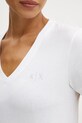 Armani Exchange t-shirt bawełniany 6DYT37.YJDGZ biały