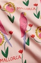 Mini Rodini tricou de bumbac pentru copii Parrots 2462013028 roz
