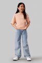 Dětské bavlněné tričko Calvin Klein Jeans IG0IG02537.9BYH.