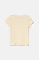 Дитяча бавовняна футболка Calvin Klein Jeans 2-pack бежевий IG0IG02695.9BYH.104.116