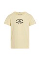Tommy Hilfiger t-shirt bawełniany dziecięcy KG0KG08061.9BYH.128.176 pomarańczowy AW24