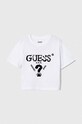Dětské bavlněné tričko Guess kulatý bílá J4YI46.K8FQ4.9BYH