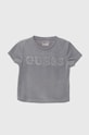 Guess t-shirt dziecięcy aplikacja szary J4YI48.KBXI2.9BYH