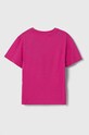 Детская хлопковая футболка adidas Originals TREFOIL TEE IY7419 розовый AW24