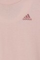 Deklice Otroška bombažna kratka majica adidas U SL TEE JF8747 roza