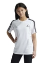 adidas t-shirt bawełniany dziecięcy G 3S BF T aplikacja biały IY5018