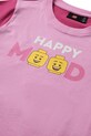 Dziewczynka Lego t-shirt bawełniany dziecięcy LWTANO 628 12011336.G różowy