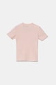 Djevojčice Dječja pamučna majica kratkih rukava adidas LK 3S CO TEE IX7338 roza