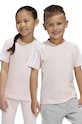 Dječja pamučna majica kratkih rukava adidas LK 3S CO TEE IX7338