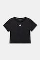 adidas tricou copii JG TR-ES T IV9592 negru AW24