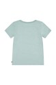 Παιδικό βαμβακερό μπλουζάκι Levi's WILDFLOWERS BATWING TEE 3EL036 τιρκουάζ AW24